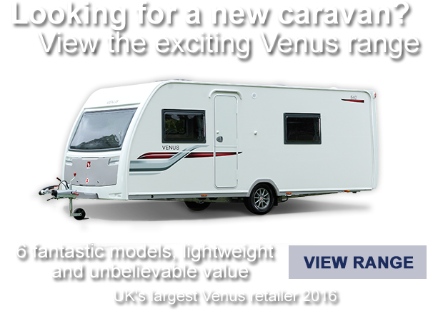 New Venus caravans